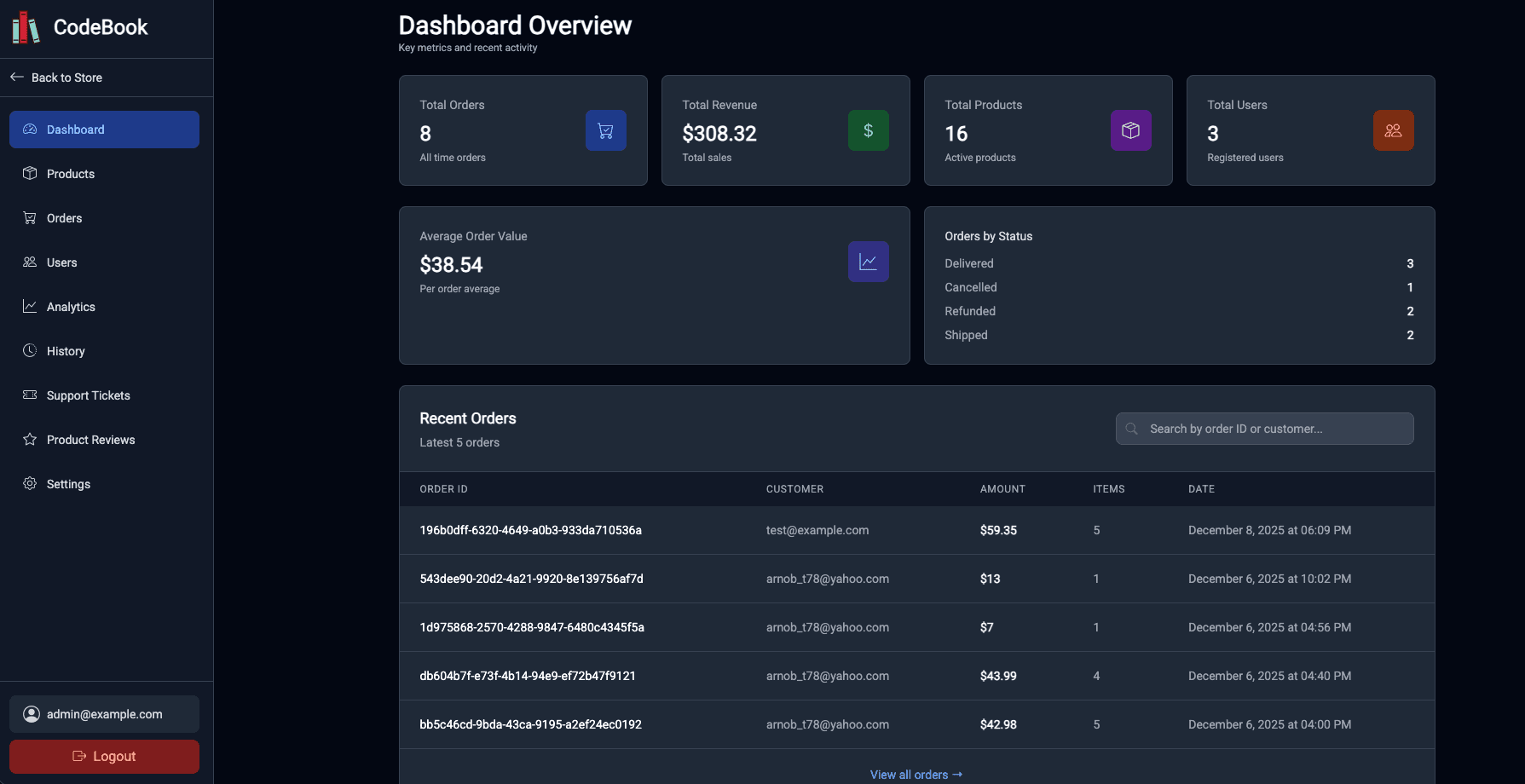Gym Based Dashboard - Flutter, Dart, Firebase, REST API